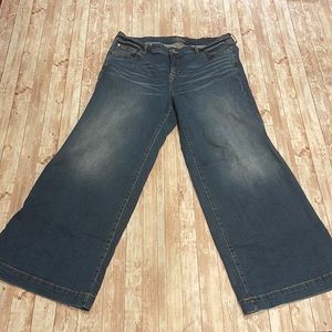 Torrid size 18 wide leg jeans
